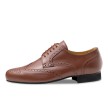 28034 Bormio Bruine Heren dansschoenen van soepel Herten Leer - Brede pasvorm 28034 Bormio Bruine Heren dansschoenen van soepel Herten Leer - Brede pasvorm