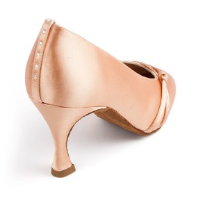 Portdance PD202 dames ballroomschoenen flare hakken 
