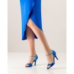 Nueva Epoca angeles blauwe dansschoenen voor dames met hoge hak Nueva Epoca angeles blauwe dansschoenen voor dames met hoge hak