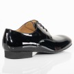 Werner Kern heren dans schoen veter model zwart lakleer met suede zool 28040 Werner Kern heren dans schoen veter model zwart lakleer met suede zool 28040