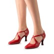 Werner Kern Ines dames ballroom schoenen met 6,5 cm hak puntige neus klassiek model Werner Kern Ines dames ballroom schoenen met 6,5 cm hak puntige neus klassiek model