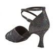 Diamant 020-077-183 Dames Latin Dansschoenen zilver glitter