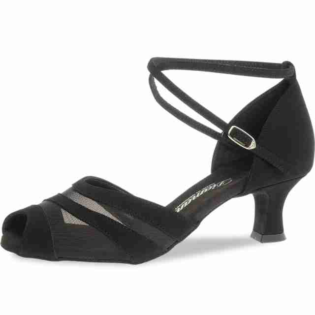 Diamant 102-064-040 dames latin schoenen zijkant mesh