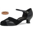 DIamant 011-011-070 dames dansschoenen latin suede leer