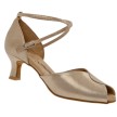 Diamant 119-077-330 dames latin schoenen goud open teen 