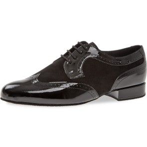 Diamant 089-076-029 heren ballroomschoenen suede lakleer