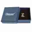 Diamant HW07972 broche van dansend paar doosje