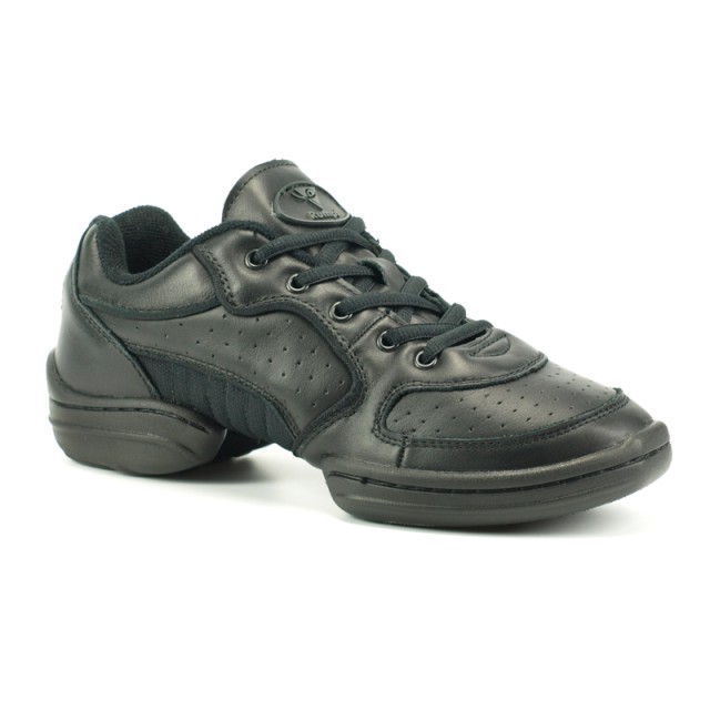 Rumpf Motion lege lederen danssneakers voor heren en dames