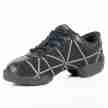 Capezio Web DS19 Zwarte Dansschoenen Zijkant