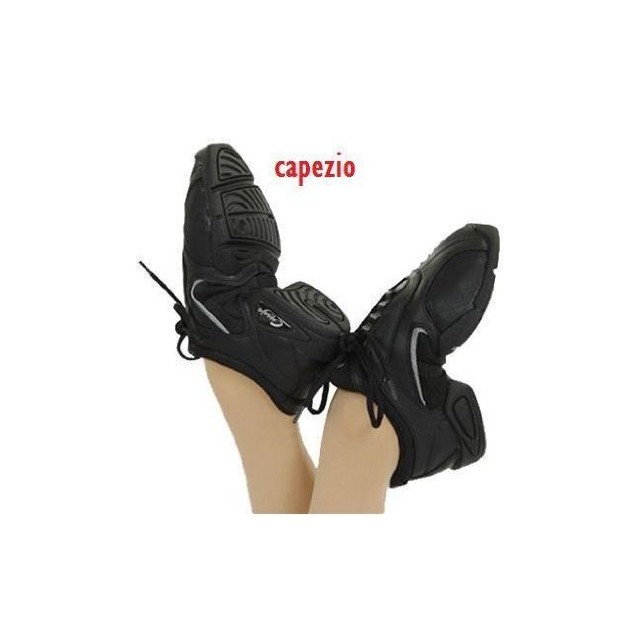 Capezio Tekno-lo heren Zwarte danssneakers