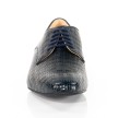 28043 Heren Dans schoenen van bewerkt leer met donker blauwe veters van werner kern 28043 Heren Dans schoenen van bewerkt leer met donker blauwe veters van werner kern