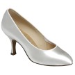 Supadance 1016 ballroom dames dansschoenen in wit satijn