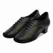Supadance 8666 flexibele dansschoenen leer vetersluiting 