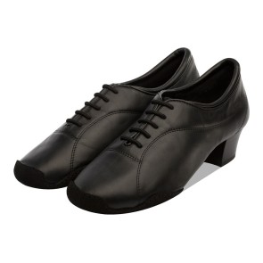 Supadance 8666 flexibele dansschoenen leer vetersluiting 