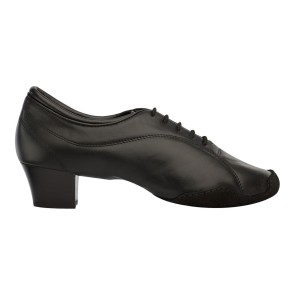 Supadance 8666 flexibele dansschoenen leer zijkant 