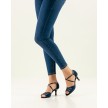Nueva Epoca Rosita Dansschoenen voor Dames slanke hak 6 centimeter donkerblauw suede Nueva Epoca Rosita Dansschoenen voor Dames slanke hak 6 centimeter donkerblauw suede