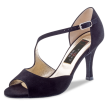 Nueva Epoca Hermosa Dansschoenen Dames Zwart Suede  Nueva Epoca Hermosa Dansschoenen Dames Zwart Suede