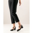 Werner Kern Marion dames dansschoenen ballroom stijldansen zwart nappaleer lage hak breed model Werner Kern Marion dames dansschoenen ballroom stijldansen zwart nappaleer lage hak breed model
