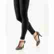Nueva Epoca Josefina Dansschoenen voor Dames gevlochten detail t-bandje over wreef