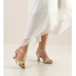 Werner Kern Dora nappa perl nude dames dansschoenen glimmend goud bruiloftsschoen Werner Kern Dora nappa perl nude dames dansschoenen glimmend goud bruiloftsschoen