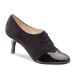 Nueva Epoca Karen Dansschoenen Dames Zwart Dichte Neus Veter Hak 6 cm Nueva Epoca Karen Dansschoenen Dames Zwart Dichte Neus Veter Hak 6 cm