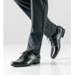 Werner Kern 28012 Arezzo ballroom dansschoenen zwart leer veters in derby stijl Werner Kern 28012 Arezzo ballroom dansschoenen zwart leer veters in derby stijl