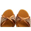 Supadance 1073 dames latinschoenen panterprint zijkant Supadance 1073 dames latinschoenen panterprint zijkant