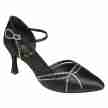 Supadance 1542 Diamant Zwart ballroom dansschoenen voor dames