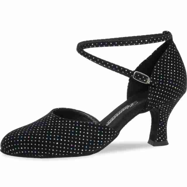 Diamant 058-080-155 dansschoenen dames zwart glitter