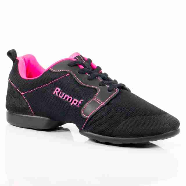 Rumpf-Mojo-RU1510-Unisex-Danssneaker-met-Splitzool-Zwart-Roze