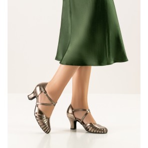 Werner Kern Murielle dames dansschoenen chevro antik salsa latin kizomba 6cm hak breed