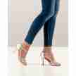 Anna Kern 870-75 Elodie dames dansschoen latin salsa tango leer met suede zool 