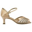 Supadance 1562 dames dansschoenen goud zijkant  Supadance 1562 dames dansschoenen goud zijkant