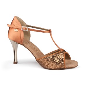 portdance dansschoenen brons