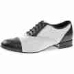Diamant 077-025-027 dansschoenen voor heren zwart wit