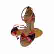 Diamant 141-058-400 salsa schoenen voor dames open teen 