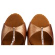 Supadance 1010 dames dansschoenen brons satijn open neus  Supadance 1010 dames dansschoenen brons satijn open neus