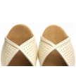 Supadance 1226 dansschoenen lage blokhak beige open neus Supadance 1226 dansschoenen lage blokhak beige open neus