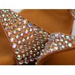 Supadance 1082 dames dansschoenen glitter bandjes brons detail  Supadance 1082 dames dansschoenen glitter bandjes brons detail