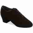 Supadance 3122 dames dansschoenen vetersluiting zwart