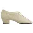 Supadance 3124 dames dansschoenen vetersluiting leer beige zijkant  Supadance 3124 dames dansschoenen vetersluiting leer beige zijkant