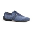 Portdance Pietro Street Blauwe Denim Danssneakers voor Latin Portdance Pietro Street Blauwe Denim Danssneakers voor Latin