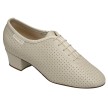 Supadance 1026 dames dansschoenen vetersluiting beige
