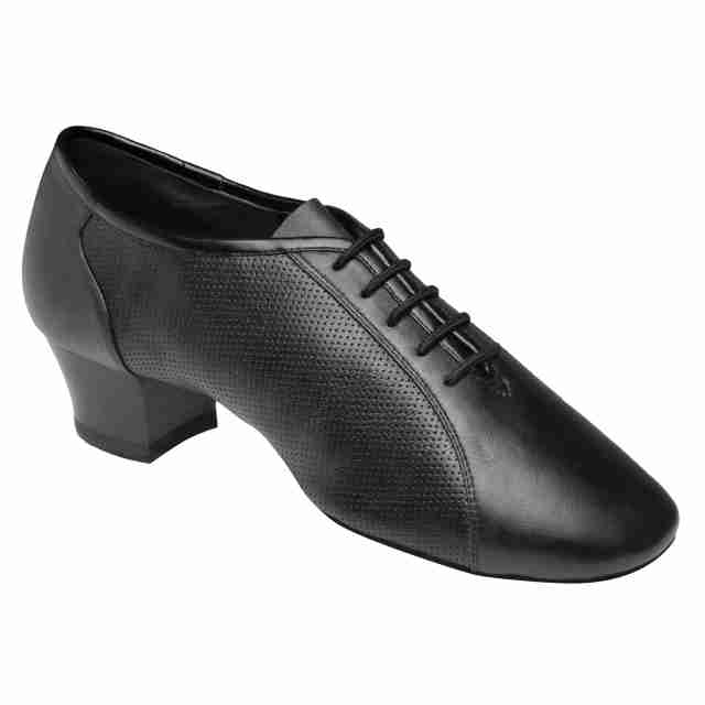 Supadance 8501 leren latin schoenen hoge blokhak 