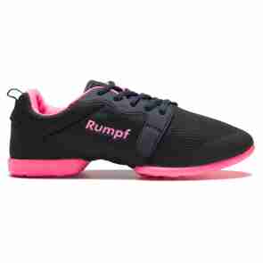 Rumpf Mojo RU1510S Zwart/Roze Danssneaker met Splitzool