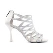 Portdance PD803 Pro Dames Dansschoenen wit glitter Hak 7 cm Portdance PD803 Pro Dames Dansschoenen wit glitter Hak 7 cm