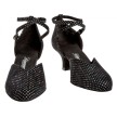 Diamant 105-068-155 dames ballroomschoenen zwart glitter suede Diamant 105-068-155 dames ballroomschoenen zwart glitter suede