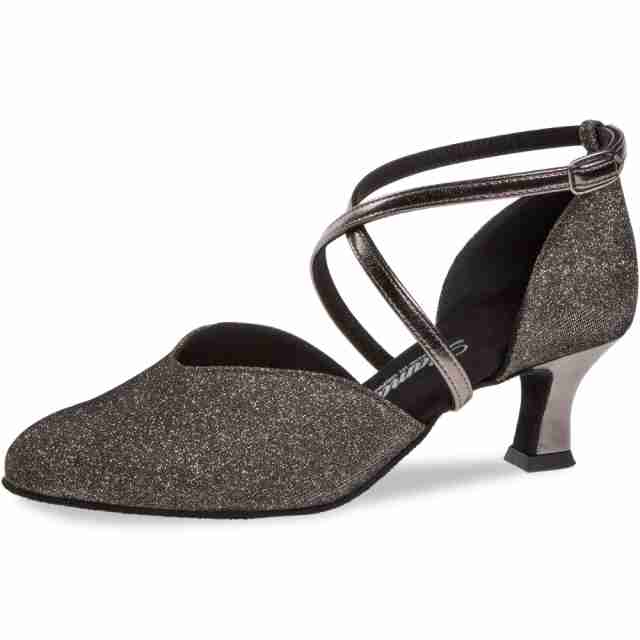 Diamant 170-068-521 dames ballroomschoenen brons glitter 