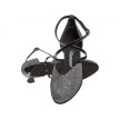 Diamant 170-106-520 dames ballroomschoenen zwart glitter gekruisde bandjes Diamant 170-106-520 dames ballroomschoenen zwart glitter gekruisde bandjes