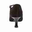 Diamant 174-106-008 dames ballroomschoenen zwart bandje over wreef 
